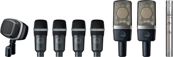 Zestaw mikrofonów do perkusji AKG Drum Set Premium Zestaw mikrofonów do perkusji - 1