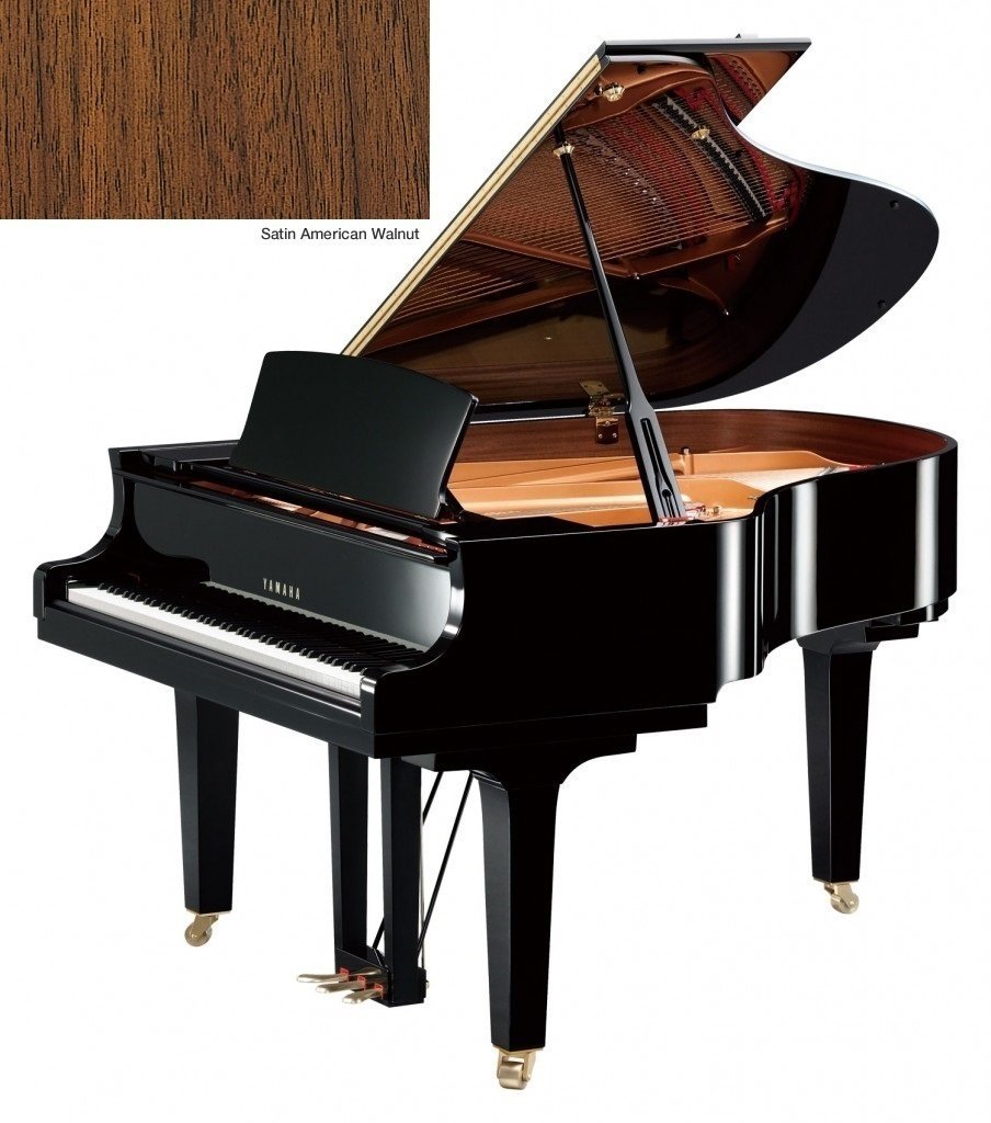 Akustični grand piano Yamaha C2X-SAW Grand Piano Satin American Walnut
