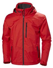 Helly Hansen Crew Hooded Jacket Alert Red