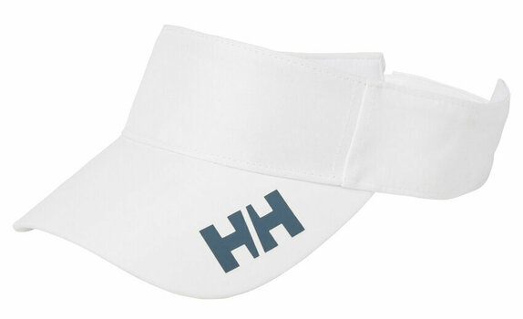 Kappe Helly Hansen Logo Visor White - 1