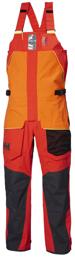 Kalhoty Helly Hansen Skagen Offshore Bib Blaze Orange S