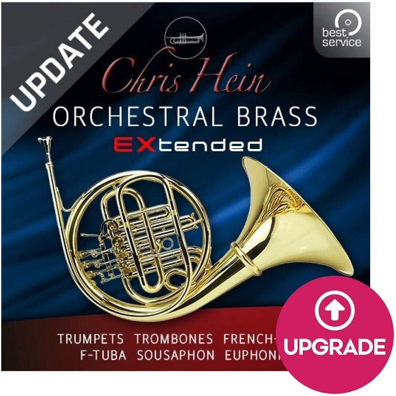 Update / Upgrade / Expansion Best Service Chris Hein Orchestral Brass EXtended Update (Digital produkt)