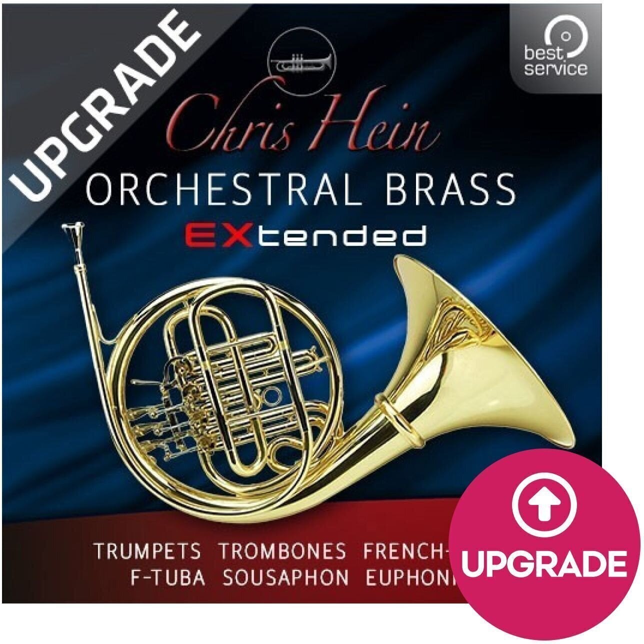 Update / Upgrade / Expansion Best Service Chris Hein Orchestral Brass EXtended Upgrade (Digital produkt)