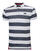 T-Shirt Helly Hansen Marstrand Polo T-Shirt Navy Stripe 2XL
