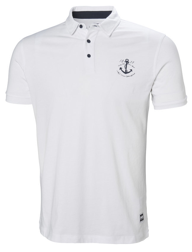T-Shirt Helly Hansen Fjord T-Shirt White Anchor S