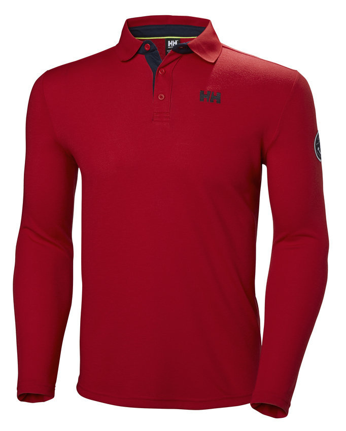 Camisa Helly Hansen Skagen Quickdry Rugger Camisa Red XL