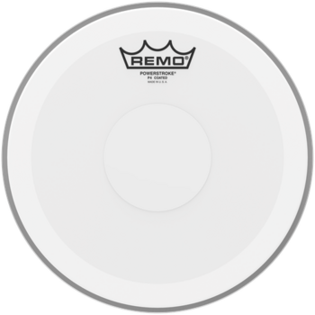 Kожа за барабан Remo P4-0115-C2 Powerstroke 4 Coated Clear Dot 15" Kожа за барабан - 1