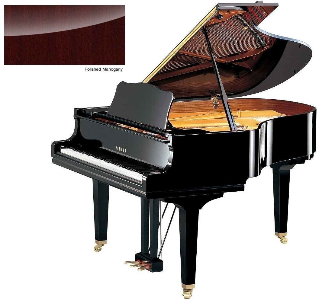 Akoestische piano vleugel Yamaha GC2-PM Grand Piano Polished Mahogany