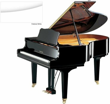 Akusztikus zongora Yamaha GC2-PWH Grand Piano Polished WH - 1