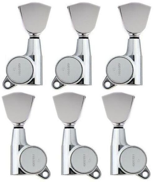 Tuner za gitare Gotoh SG381 04 L3 + R3 Chrome Tuner za gitare