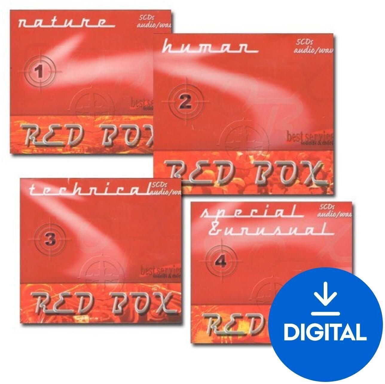 Campioni Audio e Librerie Best Service Red Box (Prodotto digitale)