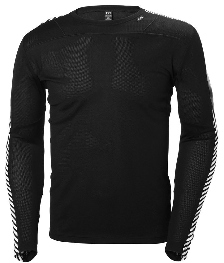 Shirt Helly Hansen Lifa Crew Shirt Black 2XL