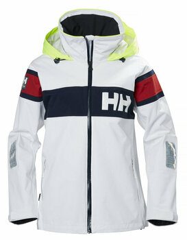 Jacket Helly Hansen W Salt Flag Jacket White S - 1