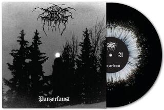 Vinyl Record Darkthrone - Panzerfaust (Anniversary/Limited Edition) (Black & White Splatter Coloured) (LP)