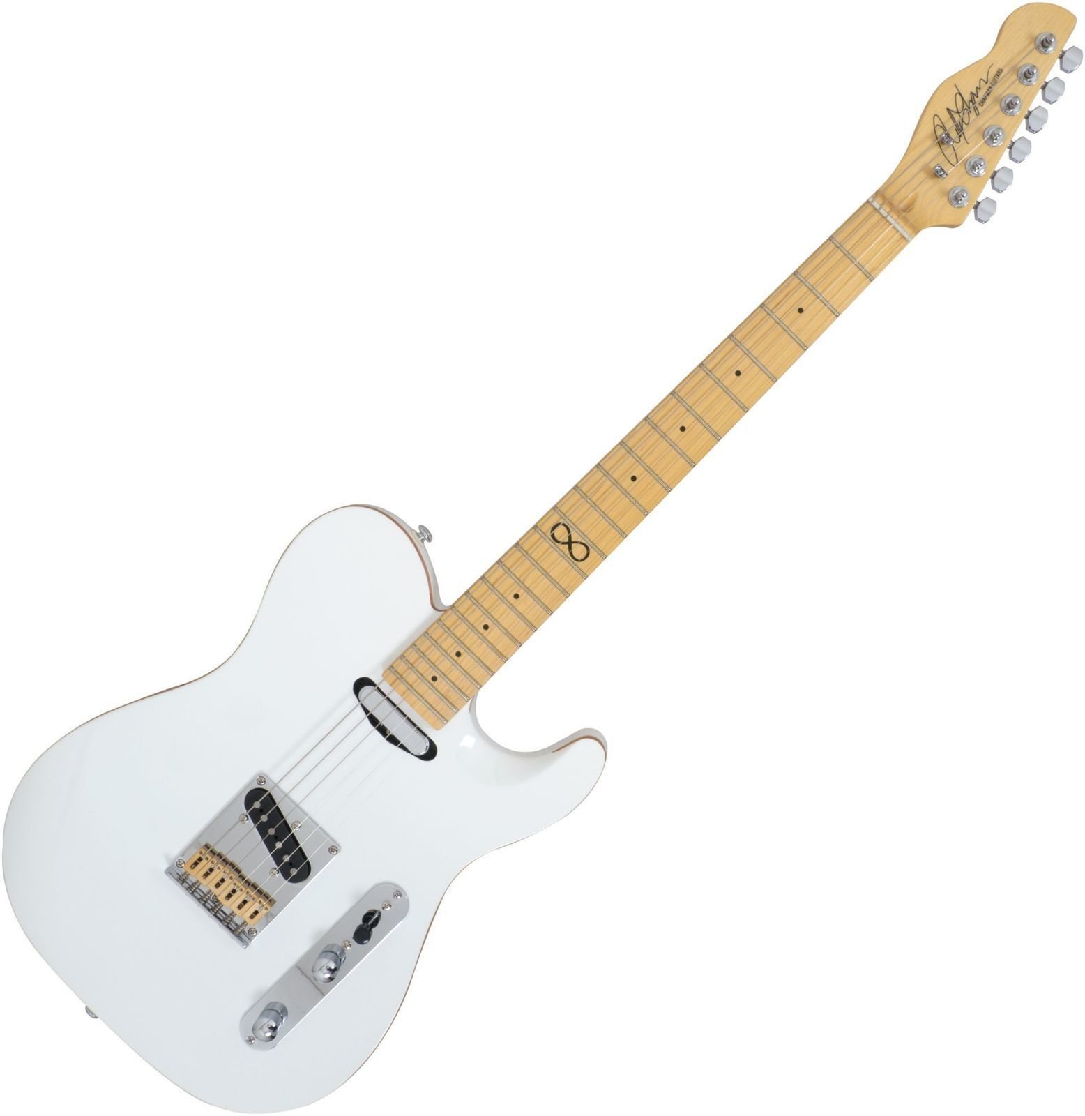 Elektrická gitara Chapman Guitars ML3 Traditional White Dove V2