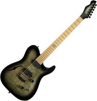 E-Gitarre Chapman Guitars ML3 Pro Semi-Hollow Modern Obsidian Burst - 1