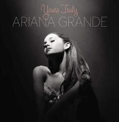 Disco de vinil Ariana Grande - Yours Truly (Reissue) (Clear & White Swirl Coloured) (LP)