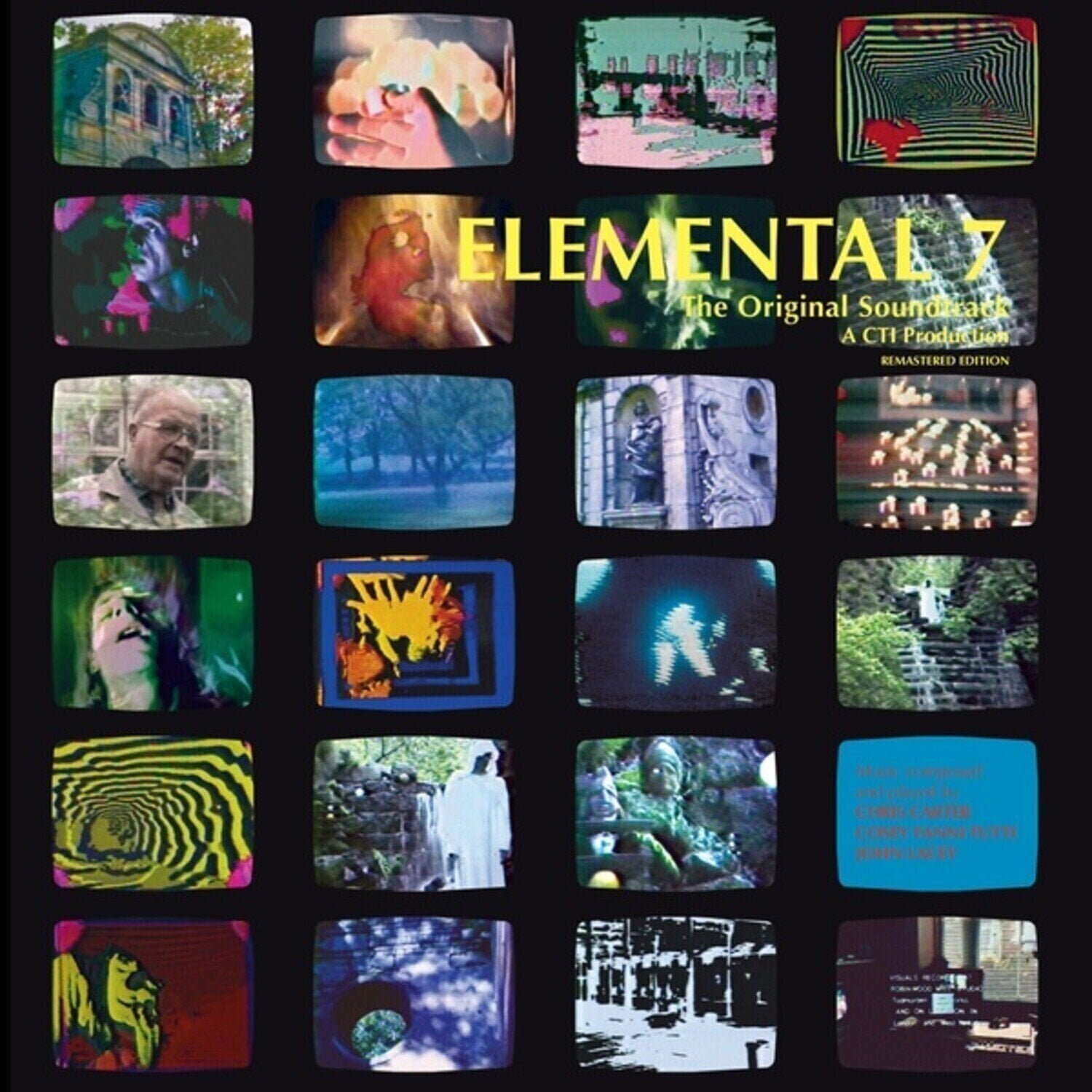 LP ploča Chris & Cosey - Elemental 7 (Original Soundtrack) (Limited Edition) (Green Coloured) (LP)