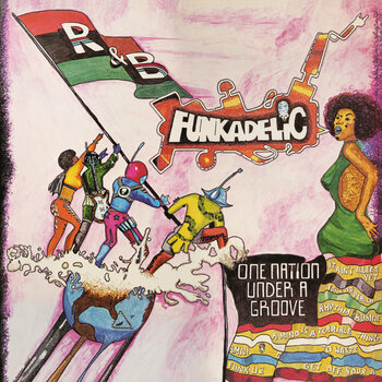 Disc de vinil Funkadelic - One Nation Under A Groove (Red/Green Coloured) (180 g) (LP + 12'' EP) - 1