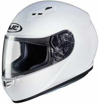 Helmet HJC CS-15 Solid White M Helmet - 1