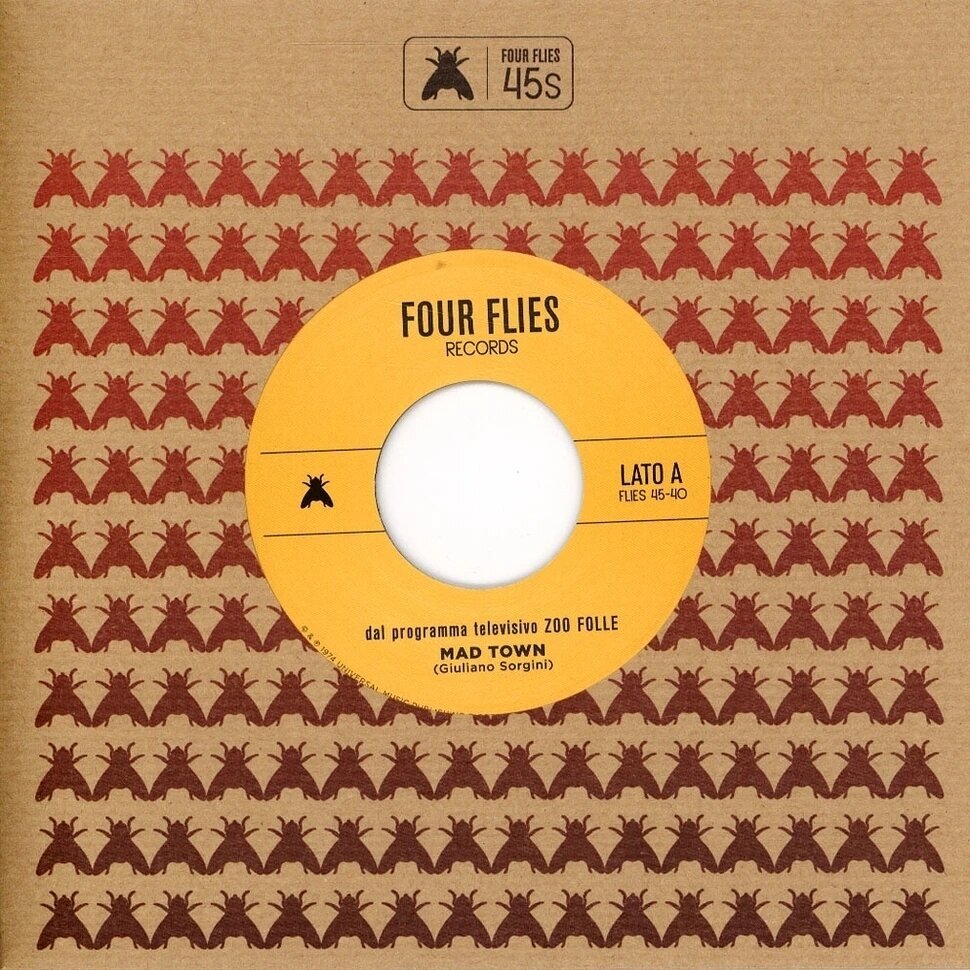 Disc de vinil Giuliano Sorgini - Mad Town/Ultima Caccia (7'' SP)