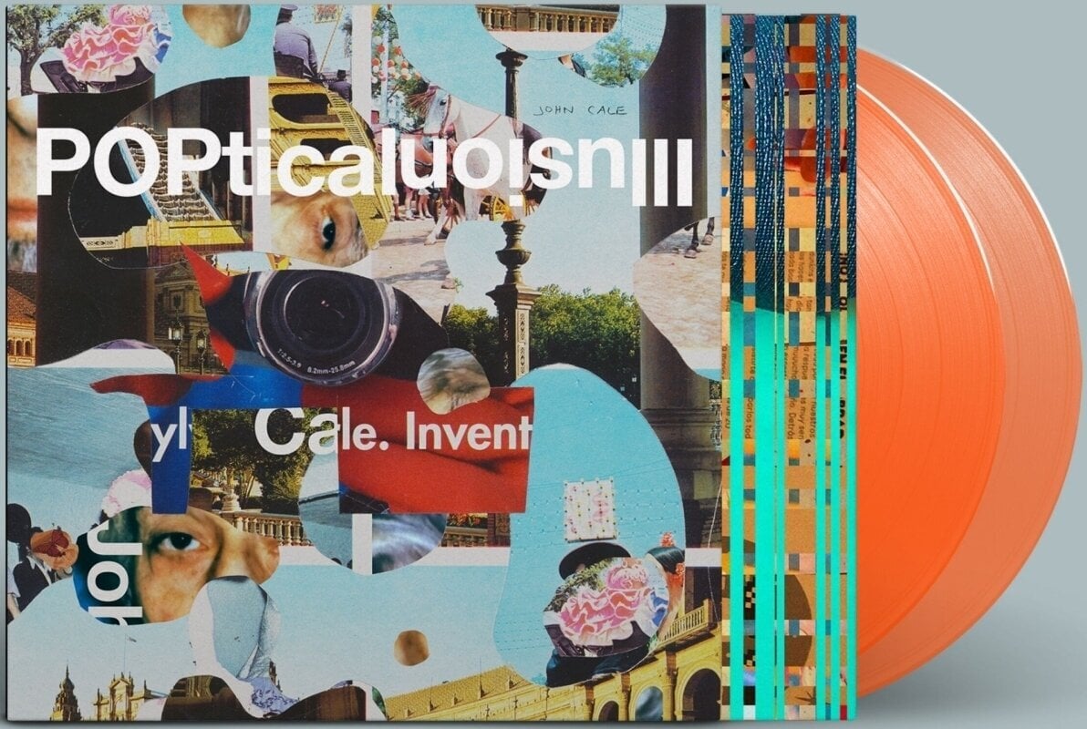 LP ploča John Cale - Poptical Illusion (Translucent Orange Coloured) (2 LP)