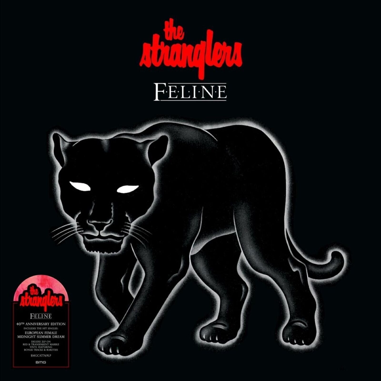 Schallplatte Stranglers - Feline (Red Translucent Marble Coloured) (LP)
