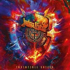 Vinylplade Judas Priest - Invincible Shield (180g) (Red Coloured) (2 LP)
