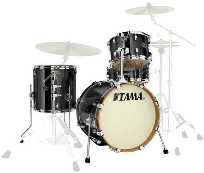 Akoestisch drumstel Tama VD48S Silverstar Brushed Charcoal Black