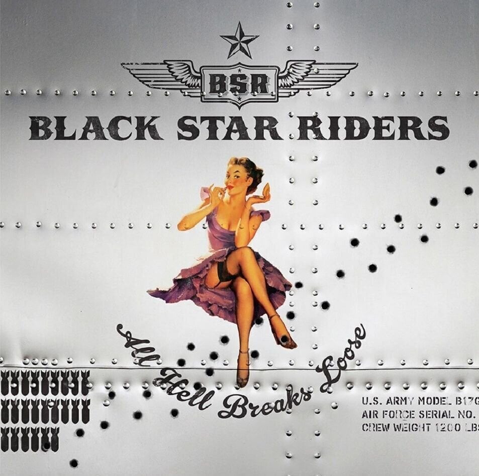 Disc de vinil Black Star Riders - All Hell Breaks Loose (Limited Edition) (Orange Coloured) (2 LP)