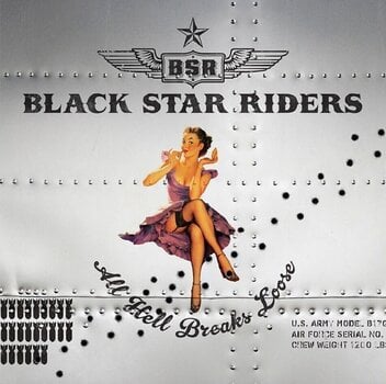 Disc de vinil Black Star Riders - All Hell Breaks Loose (Limited Edition) (Orange Coloured) (2 LP) - 1