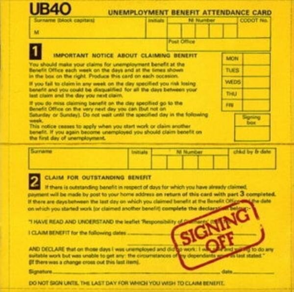 Disc de vinil UB40 - Signing Off (Reissue) (Limited Edition) (Translucent Red Coloured) (2 LP)