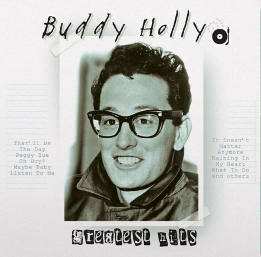 Disc de vinil Buddy Holly - Greatest Hits (Limited Edition) (Crystal Clear & Transparent Green Coloured) (180 g) (LP)