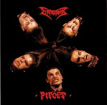 LP ploča Dismember - Pieces (45 RPM) (Red/Black Split Coloured) (LP) - 1