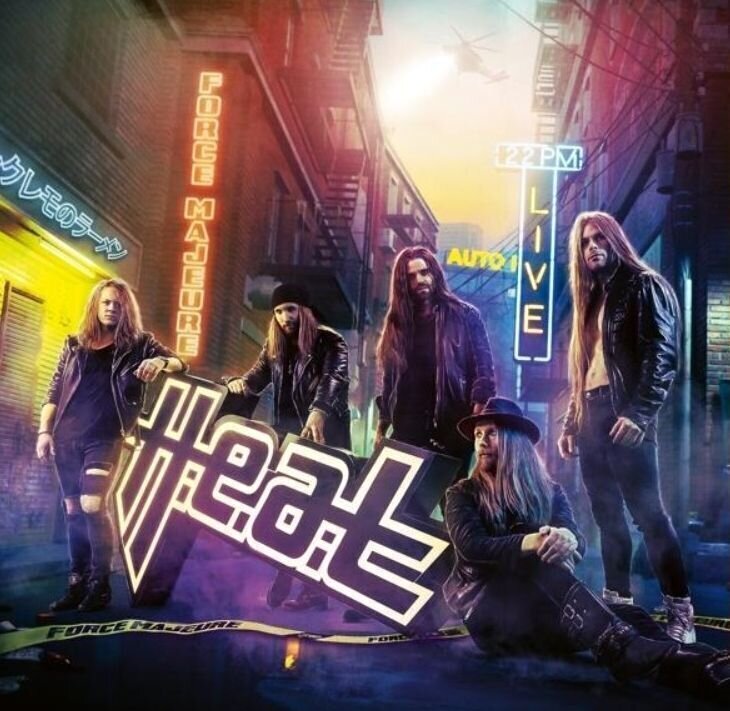 LP ploča H.E.A.T - Force Majeure (Limited Edition) (Yellow Coloured) (LP)