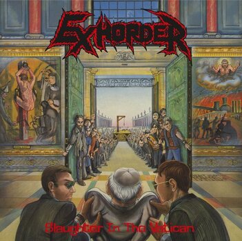 LP ploča Exhorder - Slaughter In The Vatican (Limited Edition) (Crystal Clear & Black Marbled Coloured) (180g) (LP) - 1