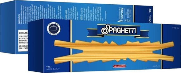 Glasbene CD Le Sserafim - 1st Single Album ‘SPAGHETTI’  WEIRD GARLIC Version (CD) - 1