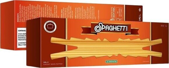 CD muzica Le Sserafim - 1st Single Album ‘SPAGHETTI’ CHEEKY NEON PEPPER Version (CD) - 1