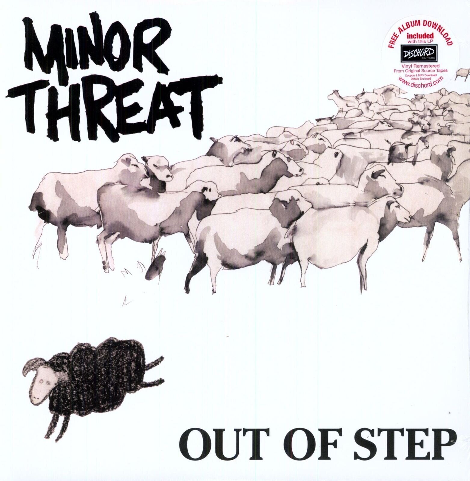 Disc de vinil Minor Threat - Out Of Step (Reissue) (45 RPM) (White Coloured) (12'' EP)