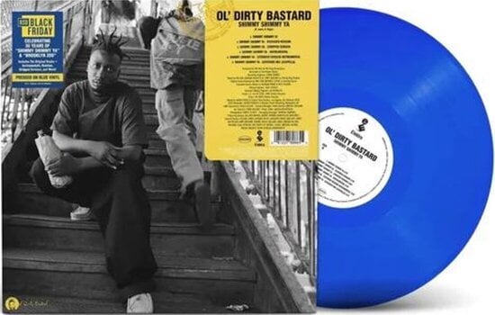 Vinilinė plokštelė Ol' Dirty Bastard - Shimmy Shimmy Ya / Brooklyn Zoo (RSD) (Limited Edition) (Blue Coloured) (LP) - 1