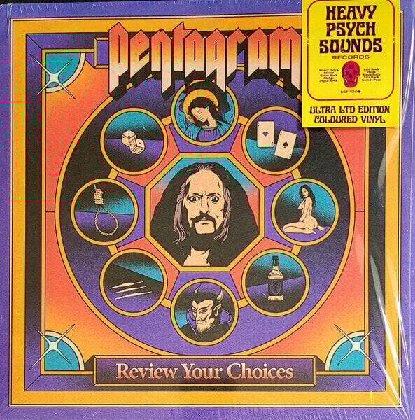 LP ploča Pentagram - Review Your Choices (Limited Edition) (Yellow/Purple/Orange Coloured) (LP)