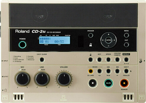 Multitrack Recorder Roland CD 2u CD/CD Multitrack Recorder - 1