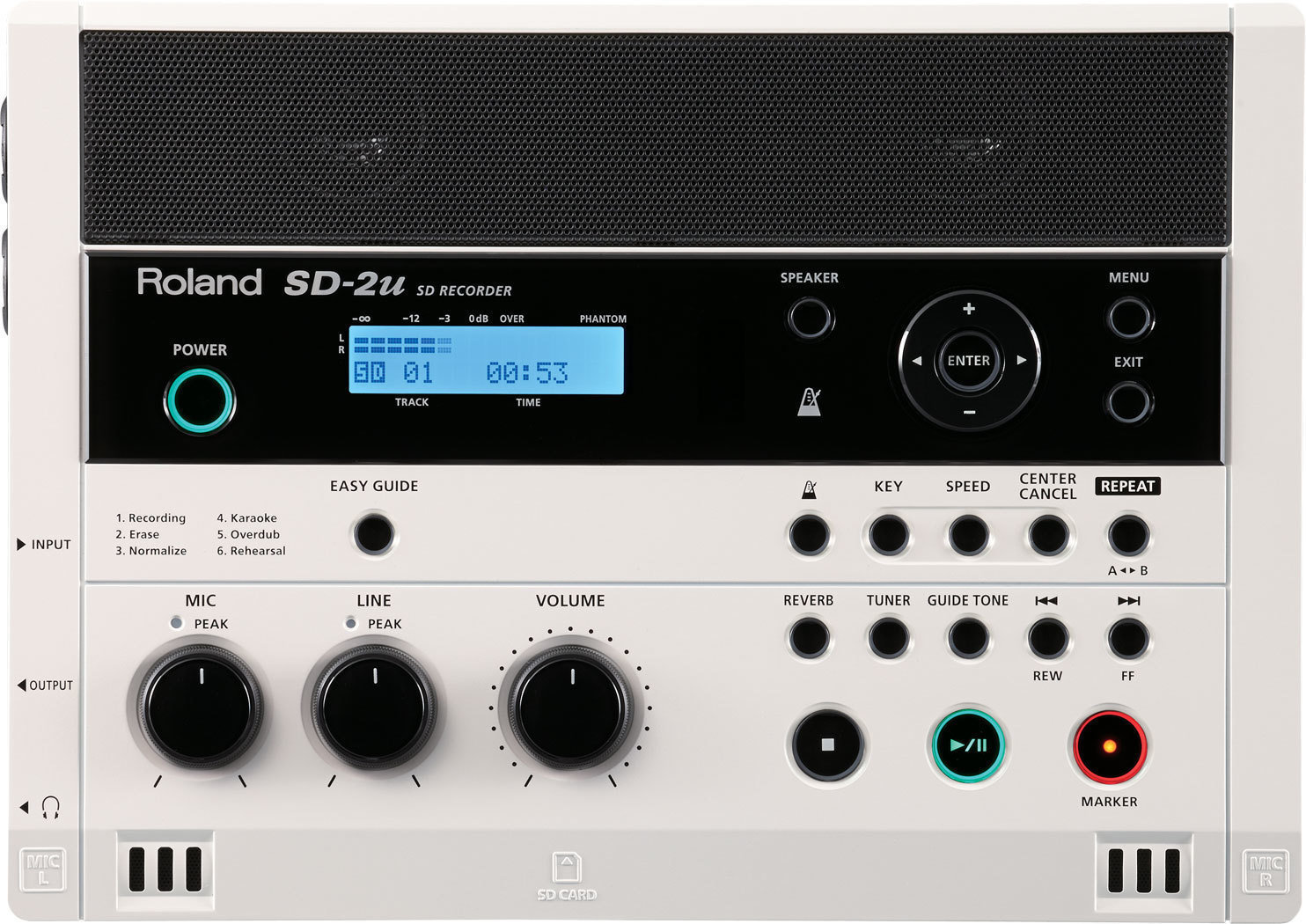 Viacstopový rekordér Roland SD 2u Music Recorder