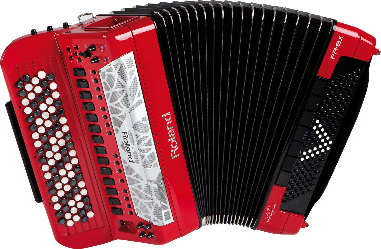 Digitale accordeon Roland FR-8 X B Red