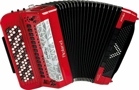 Cyfrowy akordeon Roland FR-8 X B Red - 1