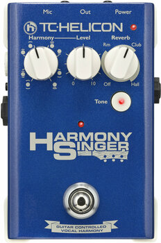 Processador de efeitos vocais TC Helicon Harmony Singer - 1