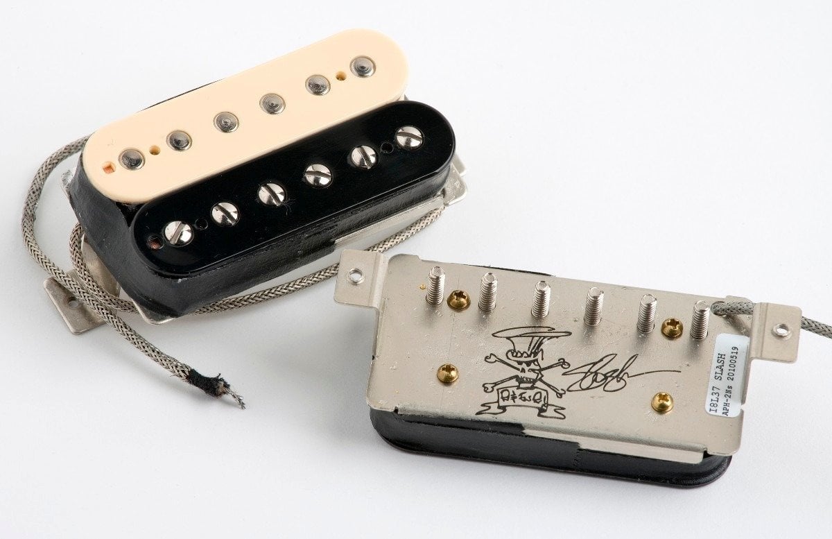 Gitarový snímač Seymour Duncan APH-2S Slash Alnico II Pro Set Zebra