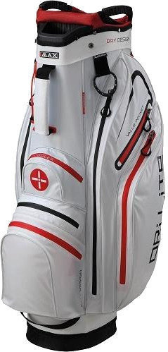 Geanta pentru golf Big Max Dri Lite Active White/Red Cart Bag