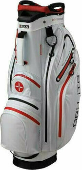 Geanta pentru golf Big Max Dri Lite Active White/Red Cart Bag - 1