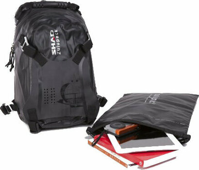 Motorcycle Tank Bag Shad Waterproof Magnet Tankbag + Backpack 18 L - 1